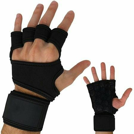 Fitness Gloves with Wrist Support for Weightlifting