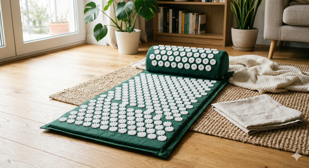 Acupressure Mat and Pillow Set