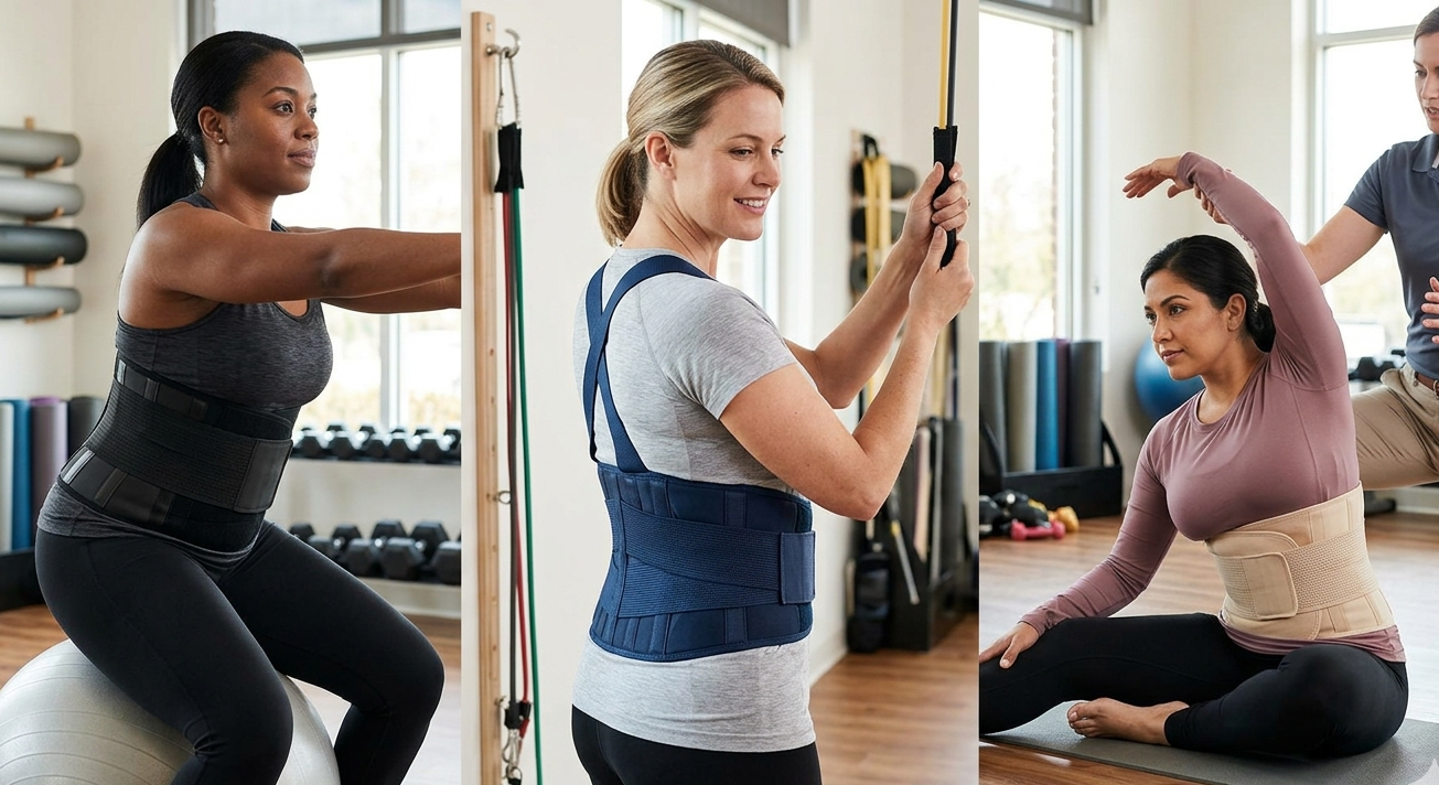 Waist Trainer with Back Support